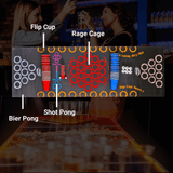 "Multigame" Beer-Pong Matte (Set)