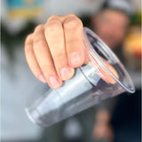 50 transparente Plastikbecher
