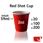 Roter Bierpong Shop Cup 2oz