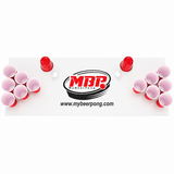 Mini Beer Pong Set (inkl. 20 Shot Bechern & 2 Bällen)