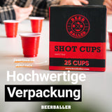 Shot Becher Rot