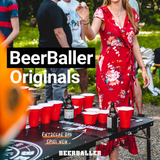 Hexa Beer Pong Becher Set Rot