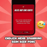 QR-Pong Mehrwegbecher Set (Grün/Schwarz)