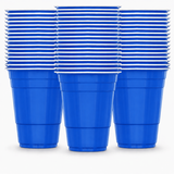 Beer Pong Becher Blau