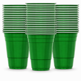 Beer Pong Becher Grün