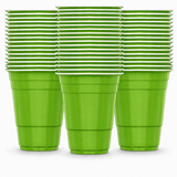 Beer Pong Becher Hellgrün