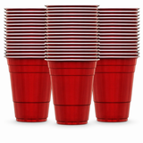 Beer Pong Becher Rot