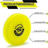 Mini Frisbee aus Silikon | Flexible Wurfscheibe für unterwegs