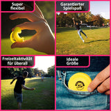Mini Frisbee aus Silikon | Flexible Wurfscheibe für unterwegs