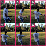 Mini Frisbee aus Silikon | Flexible Wurfscheibe für unterwegs