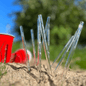 10x Glasstrohhalme mit verschiedenen Trinksprüchen