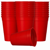 Beer Pong Mehrwegbecher Set Rot (22x)