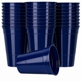 Beer Pong Mehrwegbecher Set Blau (22x)