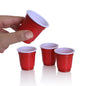 50 rote Schnapsbecher
