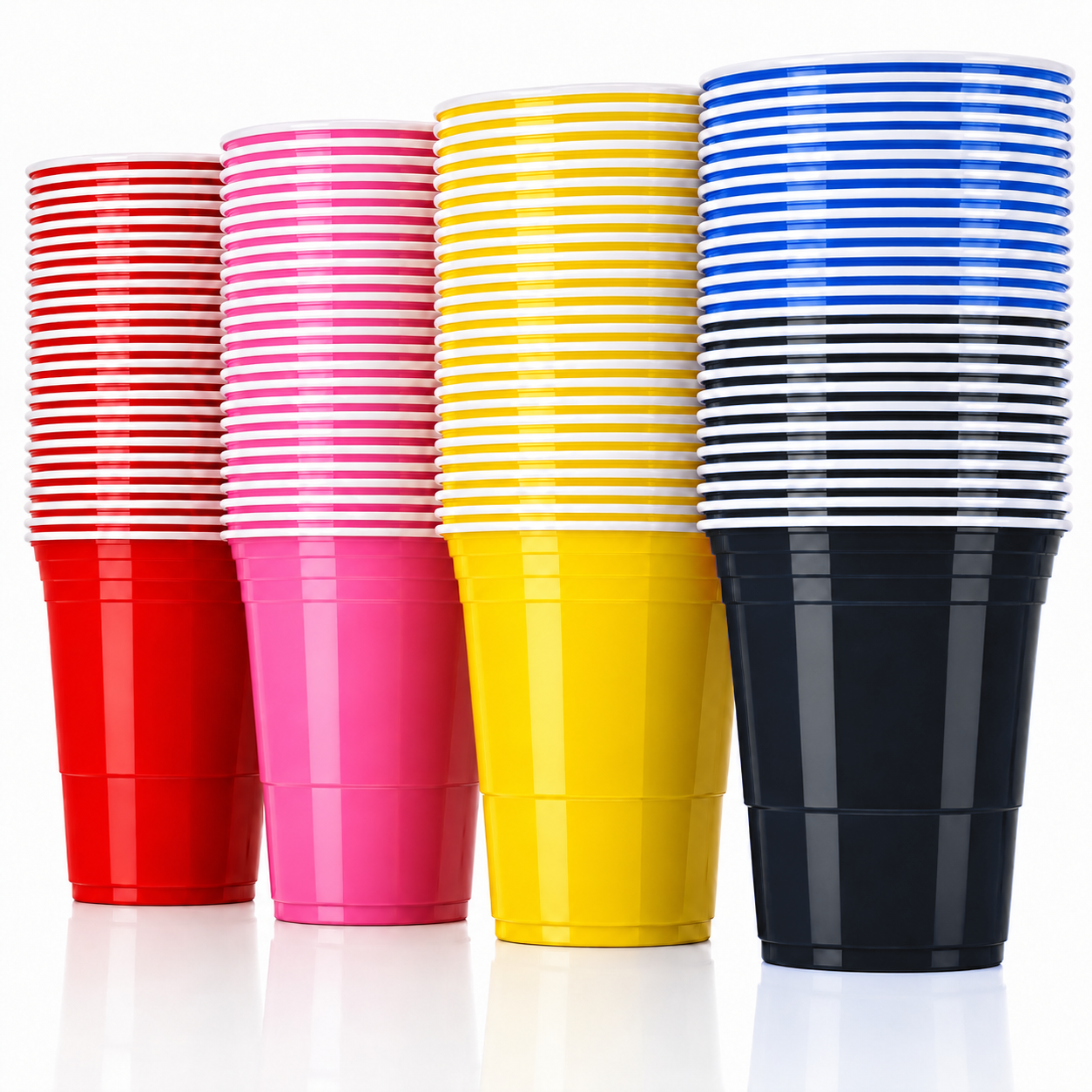 Partybecher 473 ml – 100er Set aus BPA-freiem Kunststoff