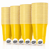 MYBEERPONG® Beer Pong Becher Set (100x inkl. 6 Bällen)