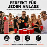 MYBEERPONG® Beer Pong Becher Set (25x & 3 Bälle)