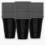 Beer Pong Becher Schwarz