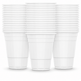 Beer Pong Becher Weiß