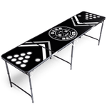 Beer Pong Tisch 'All Black' mit Löchern - BeerBaller