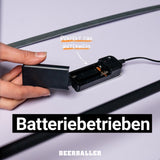 Beer Pong Tisch 'LED NEON' mit Löchern - BeerBaller