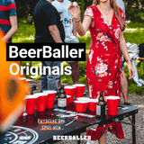 Hexa Beer Pong Becher Set Rot - BeerBaller