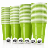 MYBEERPONG® Beer Pong Becher Set (100x inkl. 6 Bällen)