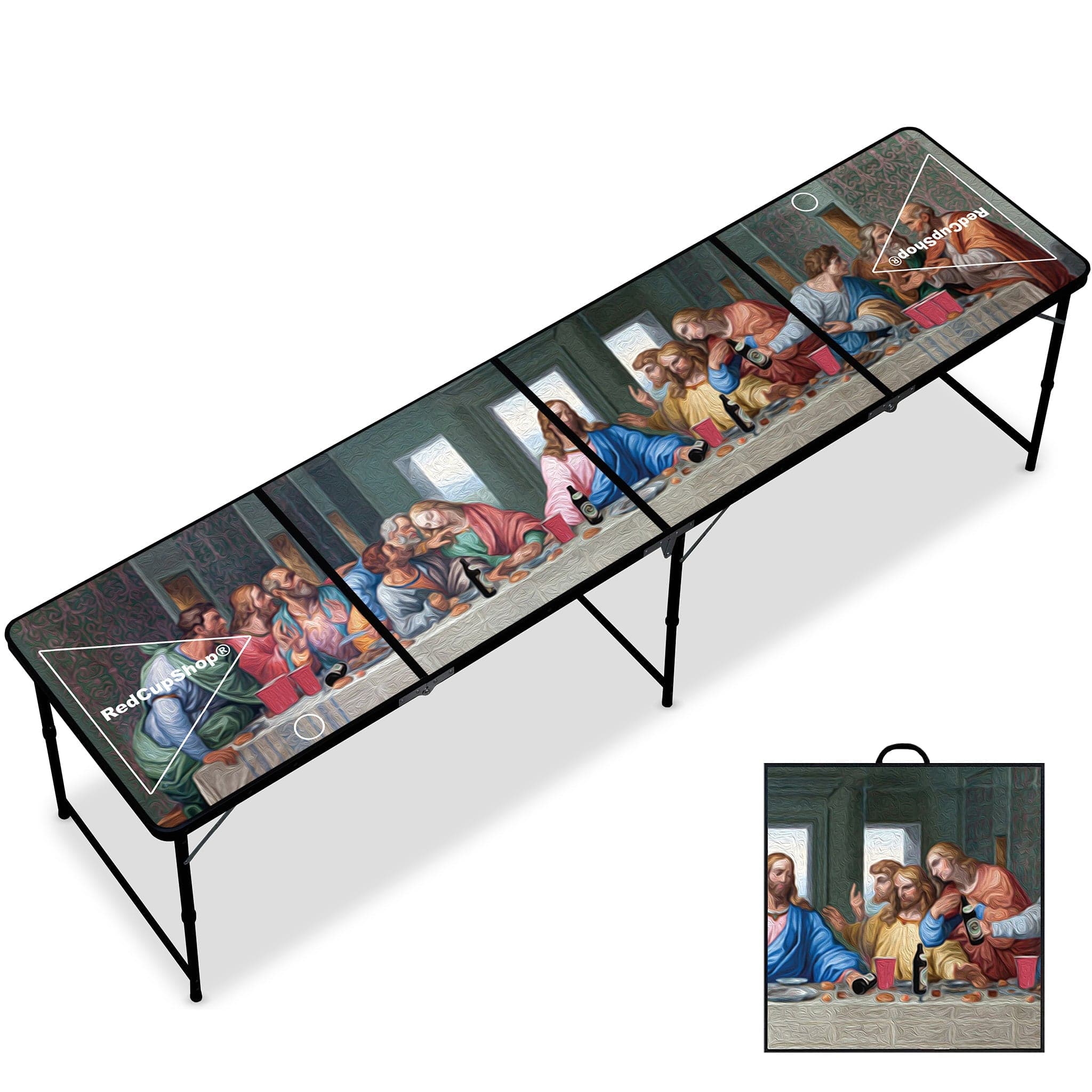 RedCupShop Beer Pong Tisch "Letztes Abendmahl"