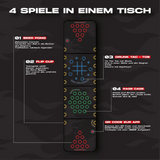 RedCupShop Beer Pong Tisch "Multigame"