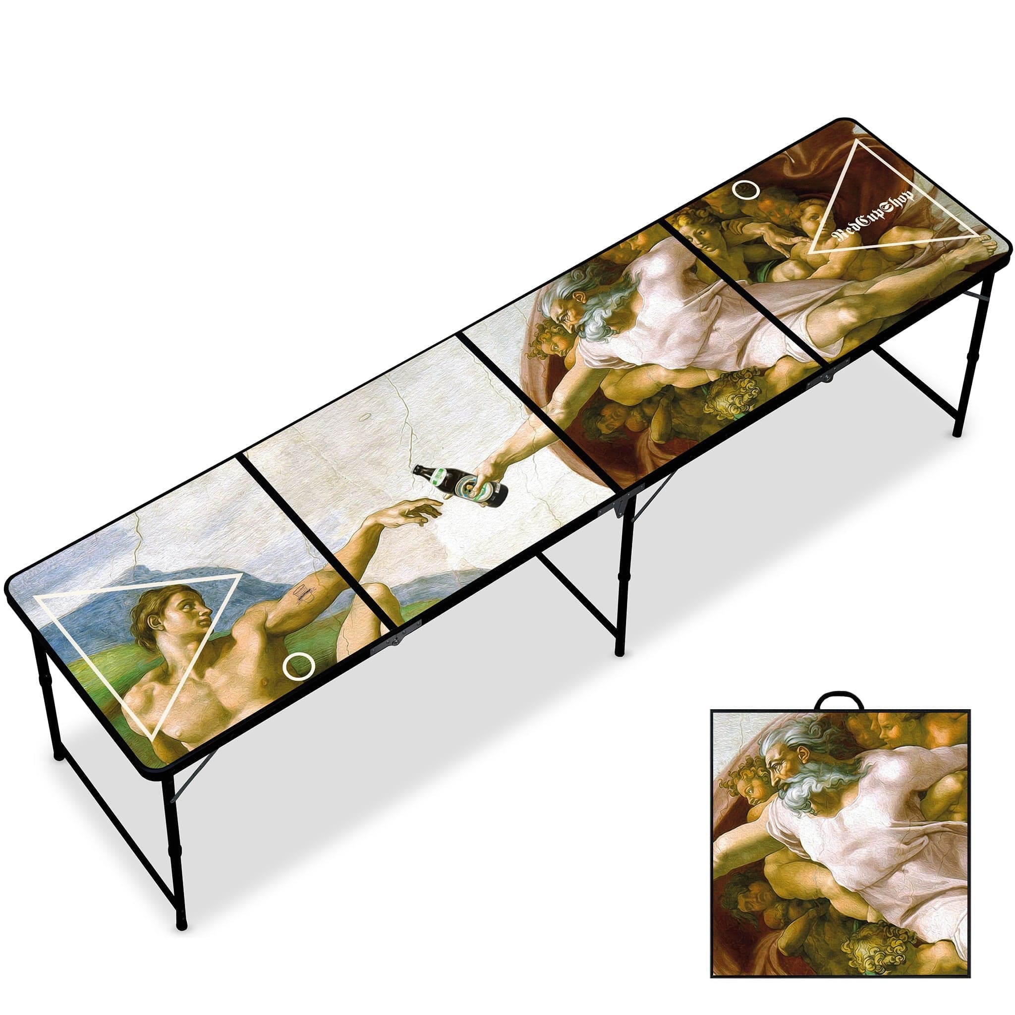 RedCupShop Beer Pong Tisch "Schaffung des Bieres"