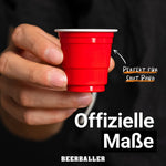 Shot Becher Rot - BeerBaller