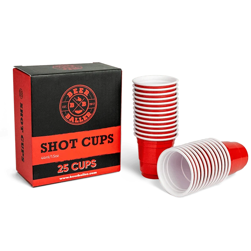 Shot Becher Rot - BeerBaller