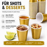 Shot Cups Gold