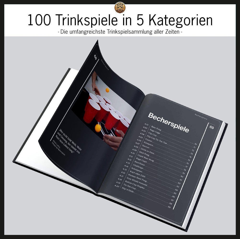 Trinkspiel Buch 'Best of Trinkspiele' - BeerBaller