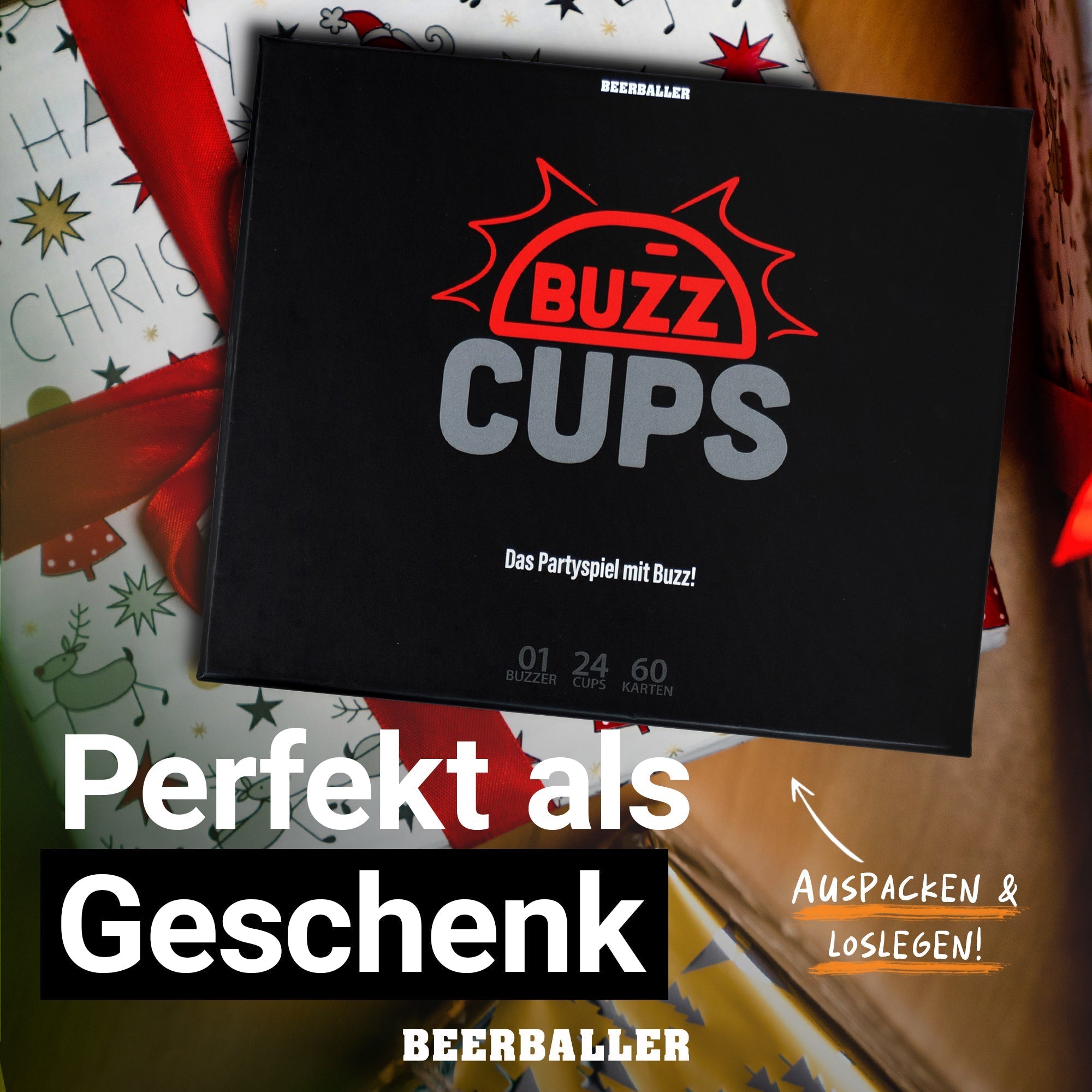 Trinkspiel 'Buzz Cups' - BeerBaller