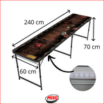 Bierpong Tisch Dirty Pub von Mybeerpong Abmessungen