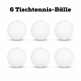 Tischtennis-Bälle 6er-Pack