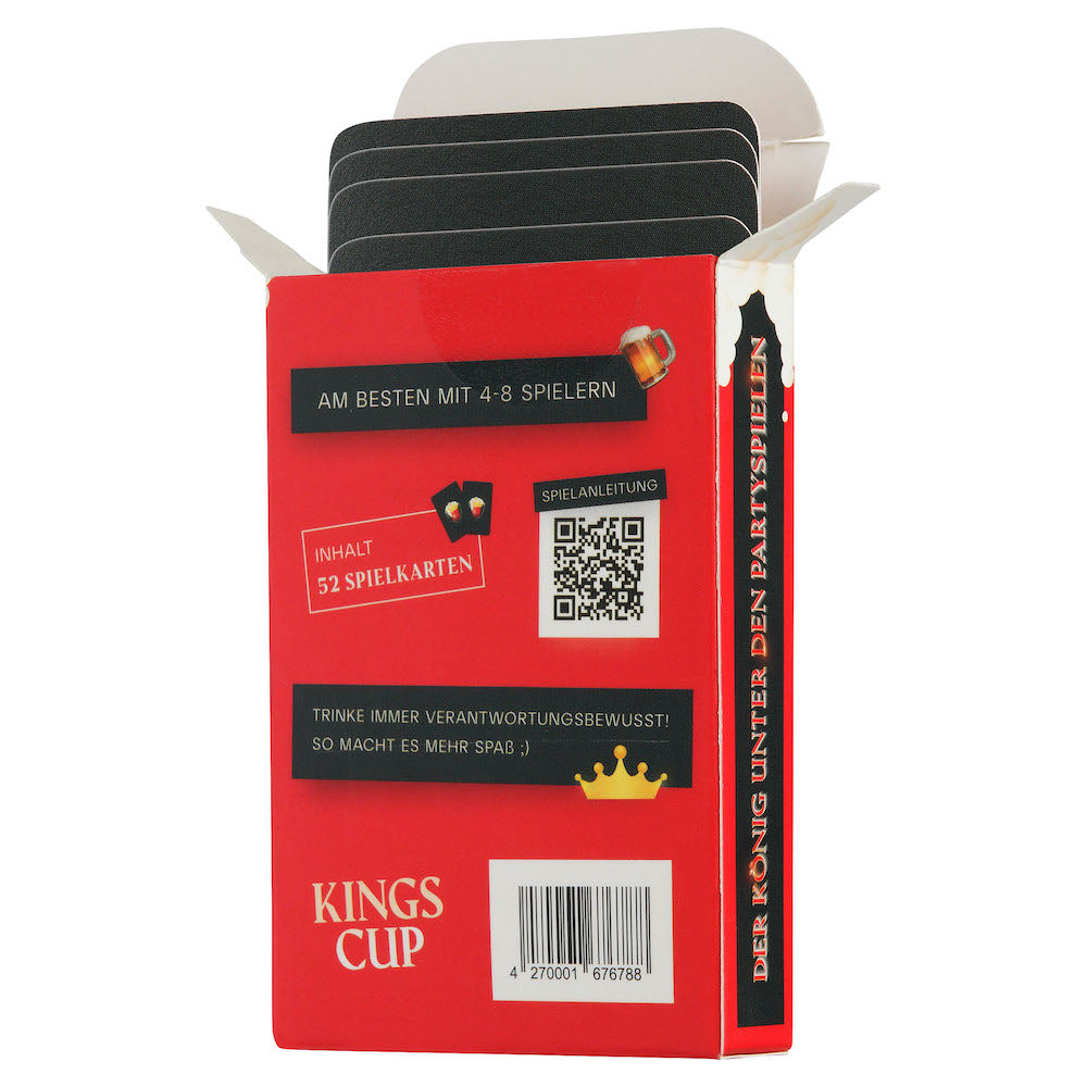 Kings Cup Trinkspiel - das feuchtfröhliche Kartenspiel